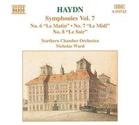 Ward,Nicholas - Haydn : Symphonies vol.7 Nos.6, 7 & 8