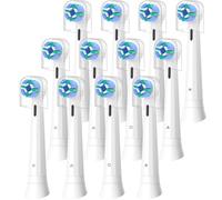 Wardimark Recambios Cepillos Compatible con Oral B iO Cepillo Eléctrico, Pack de 12 Cabezales De Recambio Para iO 2 3 4 5 6 7 8 9 10 (12 Blanco)