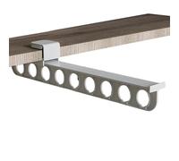 Wardrobe Organizer - Extensible Wardrobe Rail | Clothes Hanger Rod - Pull-Out Telescopic Trouser Rack, Household Pull-Out Sliding Trouser Rack, Retractable Storage Component, Trousers Racksllation