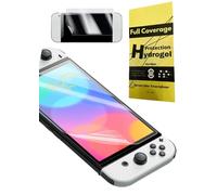 WardSan [2 piezas para NINTENDO SWITCH 2 - Película protectora de pantalla de hidrogel | 3D antichoque | Compatible con carcasas TPU | Película protectora TPU flexible | Mejor que un cristal templado