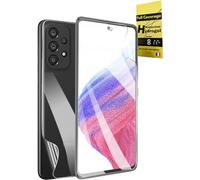 WardSan [2 piezas para Samsung Galaxy S20 Plus - 2 protectores de hidrogel delanteros y traseros 3D a | Antigolpes | Compatible con carcasas | Película protectora TPU flexible