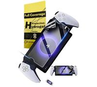 WardSan [2 piezas para Sony Playstation PS5 Portal - Protector de pantalla de hidrogel integral 3D | Antigolpes, compatible con carcasas TPU | Protector de TPU flexible | Mejor que un cristal templado