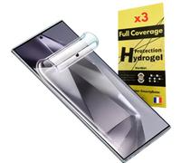 WardSan [Pack de 3 piezas para Samsung Galaxy S25 de 6,2" - Protector de pantalla de hidrogel 3D | Antigolpes | Compatible con carcasas | Película protectora TPU flexible