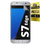 WardSan Protector de pantalla Hydrogel 3D para Samsung Galaxy S7 Edge (3 unidades), transparente a prueba de golpes, compatible con carcasas, funda, protector de cristal