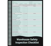 Warehouse Safety Inspection Checklist: Daily & Routine Warehouse Safety Audit Record for Compliance and Risk Prevention.
