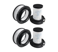 Waremax Filtros de Repuesto para Rowenta X-Force Flex 11.60 12.60 14.60 15.60 Animal - Pack 4 Filtros (2 Pre-motor + 2 Post-motor) - Compatible con RH9878 RH9898 RH9958 RH99F1 ZR009007 ZR009008