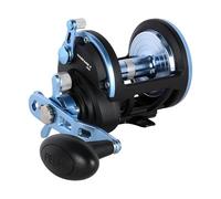 Warfare™ II Star Drag Carrete | Carrete para Pesca de Depredadores en Agua Salada | Pesca al curricán, al lanzado y de Fondo | Relación de transmisión 5,1:1 | 3000 | Mano Derecha