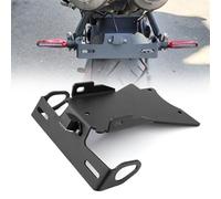 WARFEL Soporte De Matrícula con Luz para Y&amaha FZ6 N/S FZ6N FZ6S 2004 2005 2006 2007 2008 2009 2010 Accesorios De Motocicleta FZ 6S 6N Eliminador De Guardabarros Trasero Soporte Matrícula