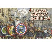 Wargames Atlantic, Batallas clásicas de fantasía, anfitrión enano, miniaturas de escala de 10 mm