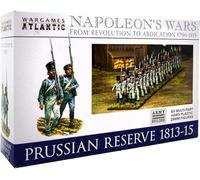 Wargames Atlantic - Napoleon's Wars: Prussian Reserve 1813-1815 (60 figuras de plástico duro de 28 mm)