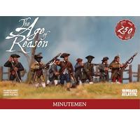 Wargames Atlantic, The Age of Reason, Minutemen, Scale Miniatures