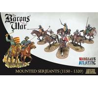 Wargames Atlantic, The Barons War, Mounted Serjeants (1150-1320)