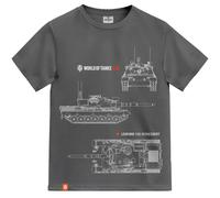 Wargaming, world of tanks 2.0 limited edition t-shirt grey, m
