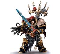 Warhammer 40.000 - Figura de acción de la Legión Abaddon The Despoiler with Drach'nyen and The Talo (16 cm)
