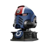 Warhammer 40.000: Space Marine 2 - Casco con Soporte para Pantalla (44 cm)