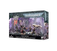 Games Workshop – Miniatura Warhammer 40k – Capellán Grimaldus y Séquito