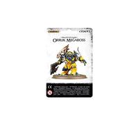 Warhammer Age of Sigmar Games Workshop 99070209003 Ironjawz Orruk Megaboss - Juego de Mesa y Miniatura, Color Negro