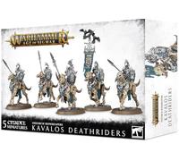 Warhammer Age of Sigmar Games Workshop Ossiarch Bonereapers Kavalos Deathriders, Negro