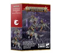 Warhammer - Age of Sigmar - Gloomspite Gitz: Snarlboss y Wolfgit Retinue (taller de juegos)