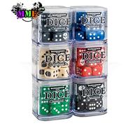 Games Workshop – Cubo de dados Warhammer Battle & 40k Multicolor (color aleatorio) Talla única