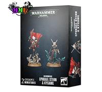 Warhammer Games Workshop 40k Ephrael Stern & Kyganil 99120199073, Color Negro