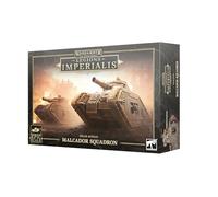Warhammer Games Workshop HH: Legions Imperialis Malcador Squadron 03-11 - 4 Tanques Malcador, 1 Hoja de Transferencia - A Partir de 120 años