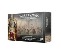 Warhammer Horus Heresy Legio Custodes Custodian Guard Sodality 31-161, Multipart Plastic Kit Building Six Custodian Guard with Guardian Spears and Magisterium Vexilla