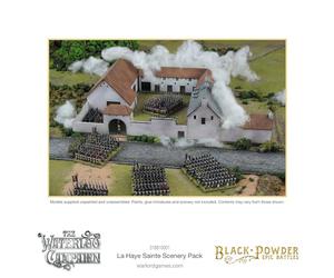 Warlord Black Powder Epic Battles: The Waterloo Campaign La Haye Sainte Scenery Pack Military Table Top Wargaming Plastic Model Kit 318810001