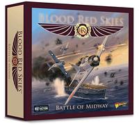 Warlord Blood Red Skies The Battle of Midway Starter Set 1:200 WWII Mass Air Combat Table Top War Game 771510003, sin Pintar
