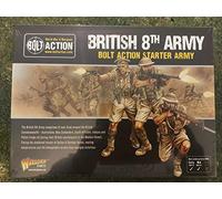 Warlord Games 402611001 British 8th Army Western Desert Starter Army Pack 1:56 WWII Military Wargaming - Maqueta de plástico