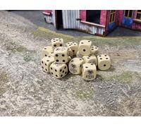 Warlord Games Afrika Korps D6 - Juego de dados (16)