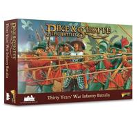 Warlord Games Battalia de infantería de guerra de treinta años, miniaturas de plástico para lucio y batallas épicas, miniaturas muy detalladas para juegos de guerra de mesa