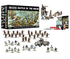Warlord Games Battle of The Bulge - Juego de iniciación de la Tercera edición de Bolt Action, un Juego de Batalla de Estrategia de la Segunda Guerra Mundial de 28 mm para 2 o más Jugadores Que Usan