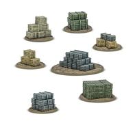 Warlord Games Bolt Action - Juego de marcadores de objetivo - Cajas