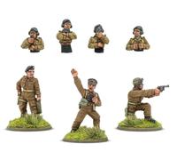 Warlord Games British Army Tank Crew - Miniaturas a escala de 28 mm para acción