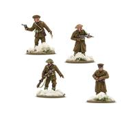 Warlord Games British & Canadian Infantry (Winter) Commander - (Importación USA)