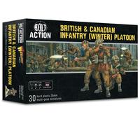 Warlord Games British & Canadian Infantry (Winter) Platoon - 28mm Scale Plastic