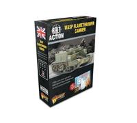 Warlord Games British Wasp Flamethrower Carrier - Modelo a escala 1:56/28 mm para Bolt Action altamente detallado Segunda Guerra Mundial miniaturas