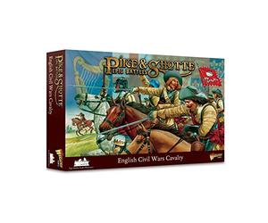 Warlord Games Caballería de Guerras Civiles inglesas - Miniaturas de plástico para lucios y Disparos batallas épicas miniaturas Altamente detalladas para Juegos de Guerra de Mesa