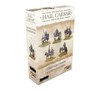 Warlord Games Carthaginian Commanders - Miniaturas de escala épica para granizo César Era de guerras púnicas altamente detallada para juegos de guerra de mesa