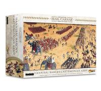 Warlord Games Ejército cartaginés de Hannibal Barca - Miniaturas de plástico a escala épica para granizo César Era antigua altamente detallada para juegos de guerra de mesa