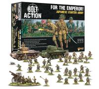 Warlord Games ¡Ejército de iniciación japonés para el emperador! - Miniaturas a escala de 28 mm para acción de pernos miniaturas altamente detalladas de la Segunda Guerra Mundial