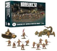 Warlord Games Empire of Japan Starter Army - Miniaturas para Konflikt 47 miniaturas de escala de 28 mm altamente detalladas