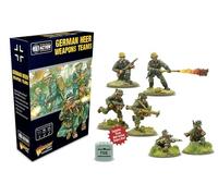 Warlord Games German Army Weapons Teams - 28mm Scale Miniatures for Bolt Action Highly Detailed World War 2 Miniatures for Table-Top Wargaming