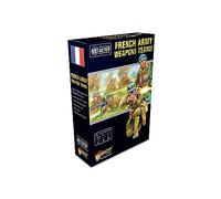 Warlord Games Equipos de armas del ejército francés - Miniaturas a escala de 28 mm para acción de pernos miniaturas altamente detalladas de la Segunda Guerra Mundial para juegos de guerra de mesa