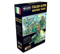 Warlord Games Equipos italianos de armas Alpini - Miniaturas a escala de 28 mm p