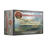 Warlord Games German Army Tank Force - 1:56 / 28mm Plastic Scale Model Tanks For