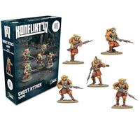 Warlord Games Ghost Attack Squad - Miniaturas del Imperio de Japón para Konflikt 47 miniaturas a escala de 28 mm altamente detalladas