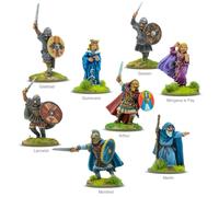 Warlord Games Heroes of Camelot - Miniaturas a escala de 28 mm para Hail Caesar,