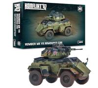 Warlord Games Humber Mk VII - Coche blindado de la Commonwealth británica para Konflikt 47 miniaturas de plástico altamente detalladas